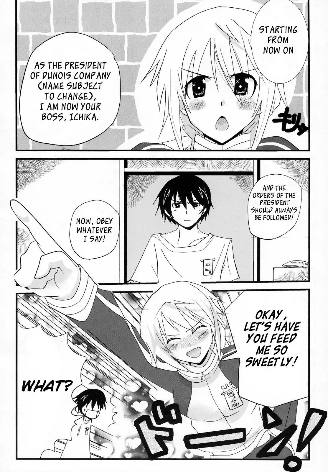 Infinite Stratos - While I Get Employed... (Doujinshi) Chapter 0 11